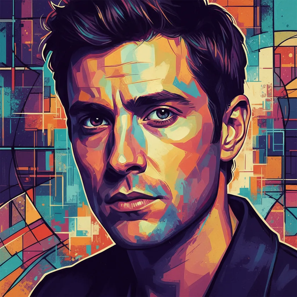 Artistic portrait of Stuart Townsend