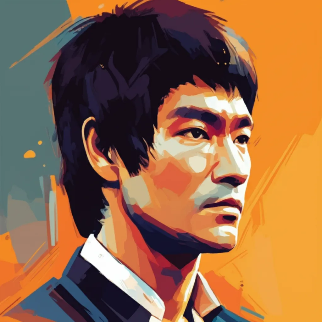 Portrait of Bruce Lee