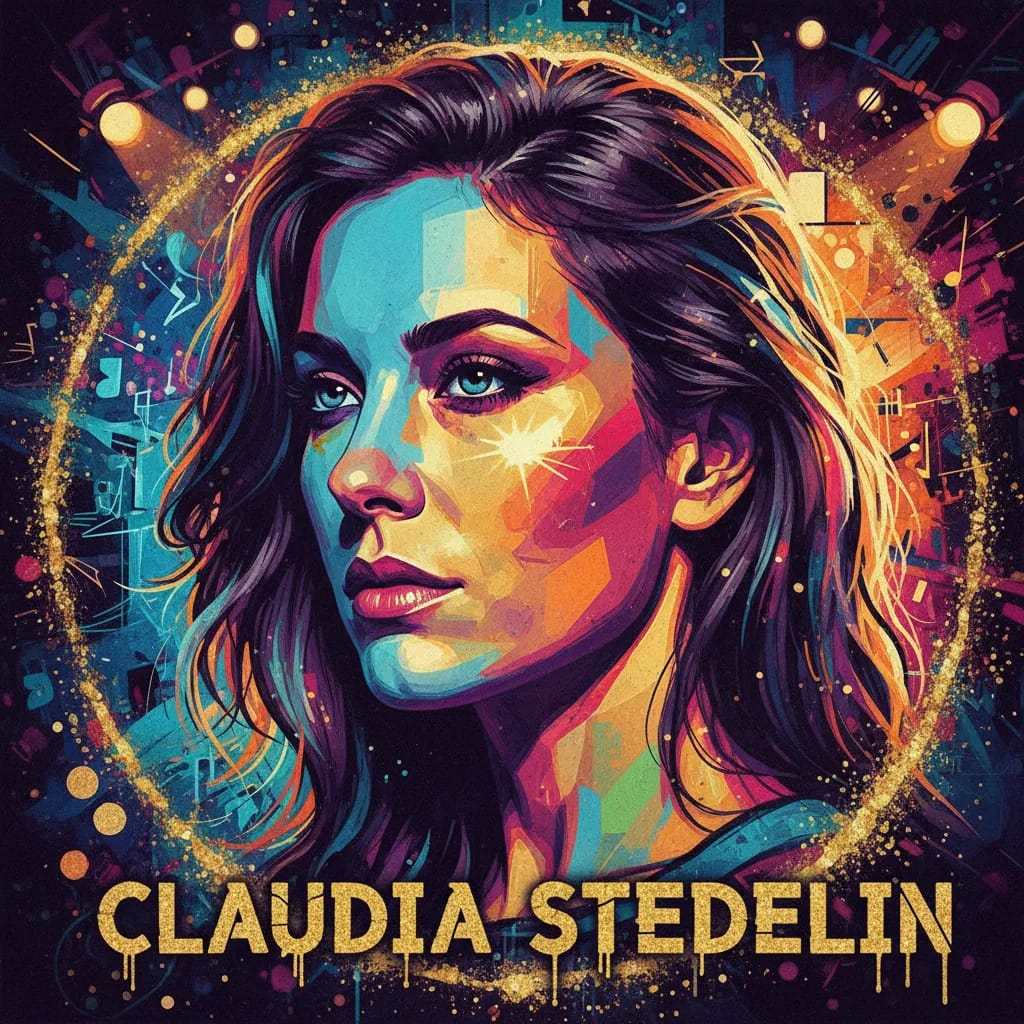 Artistic portrait of Claudia Stedelin