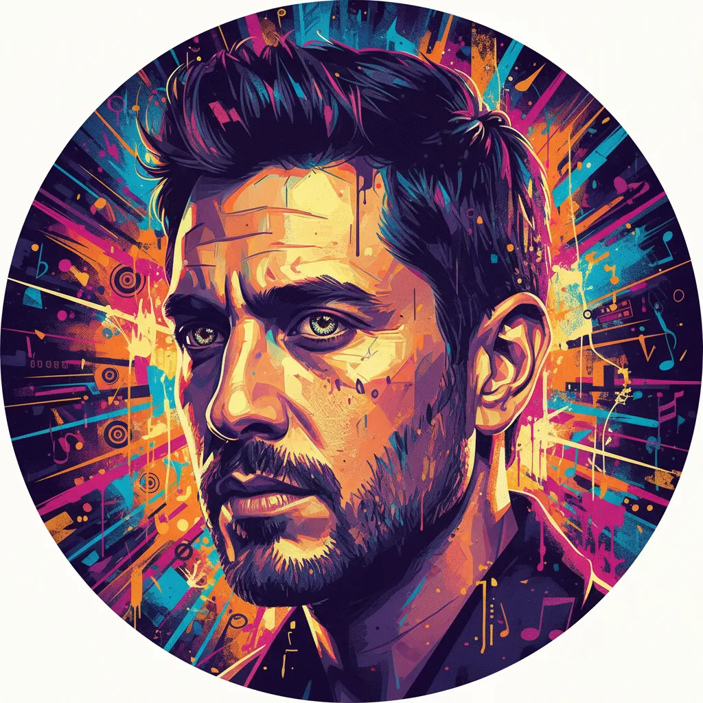 Artistic portrait of Bernardo Badillo
