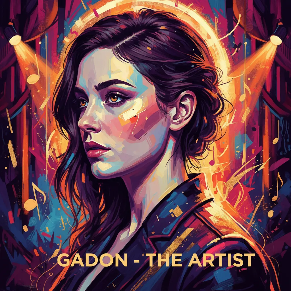 Artistic portrait of Sarah Gadon
