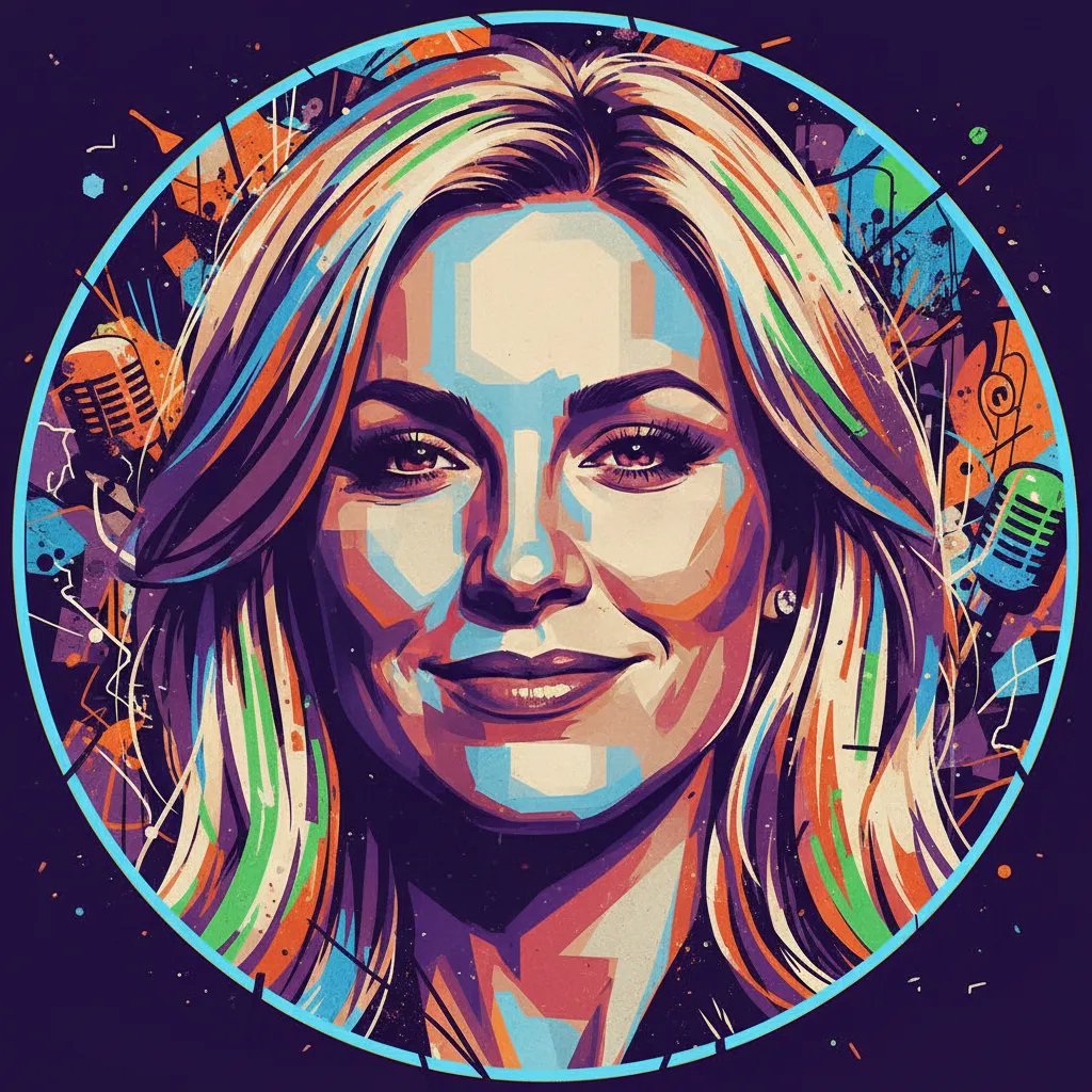 Artistic portrait of Chelsea Handler