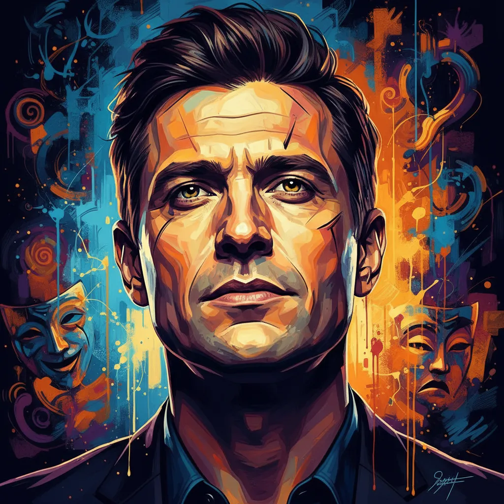 Artistic portrait of Christoph Pieczynski