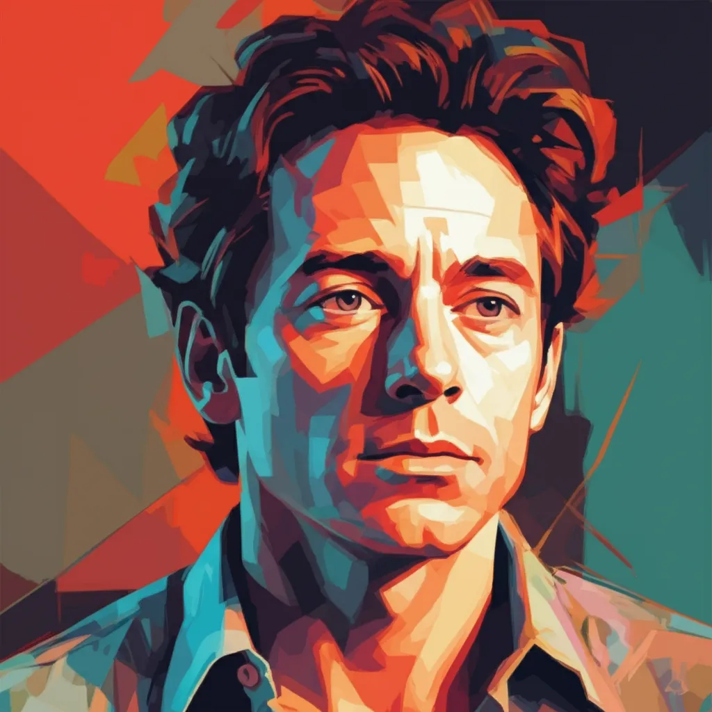Artistic portrait of Nicky Katt