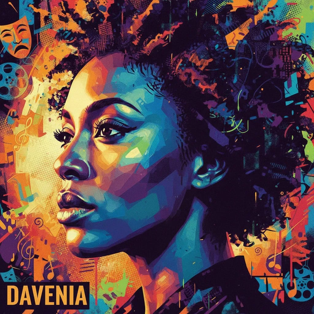 Artistic portrait of Davenia McFadden