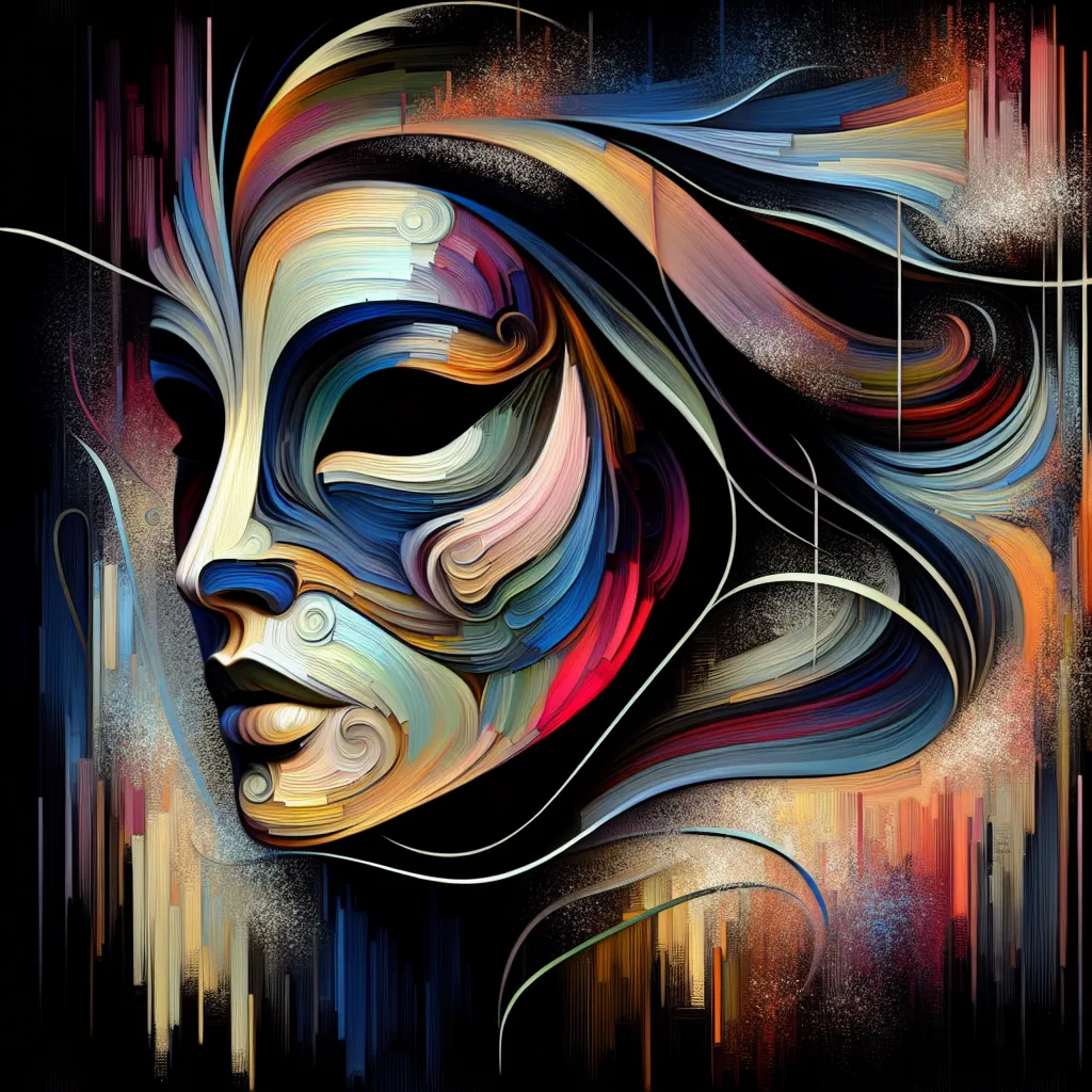 Artistic portrait of Emily Tosta