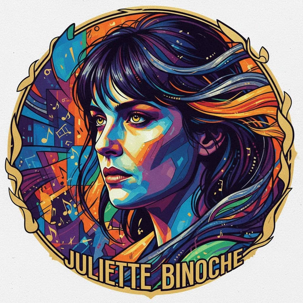 Portrait of Juliette Binoche