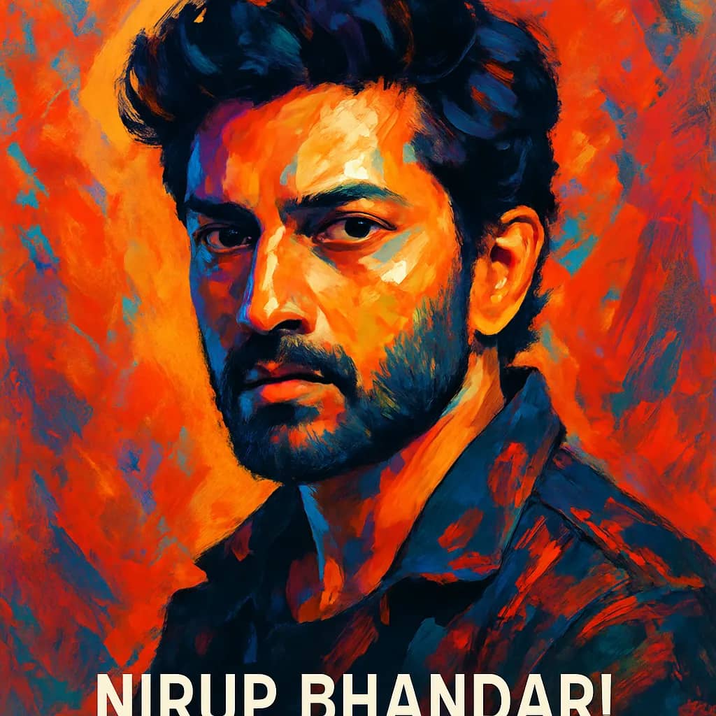 Portrait of Nirup Bhandari