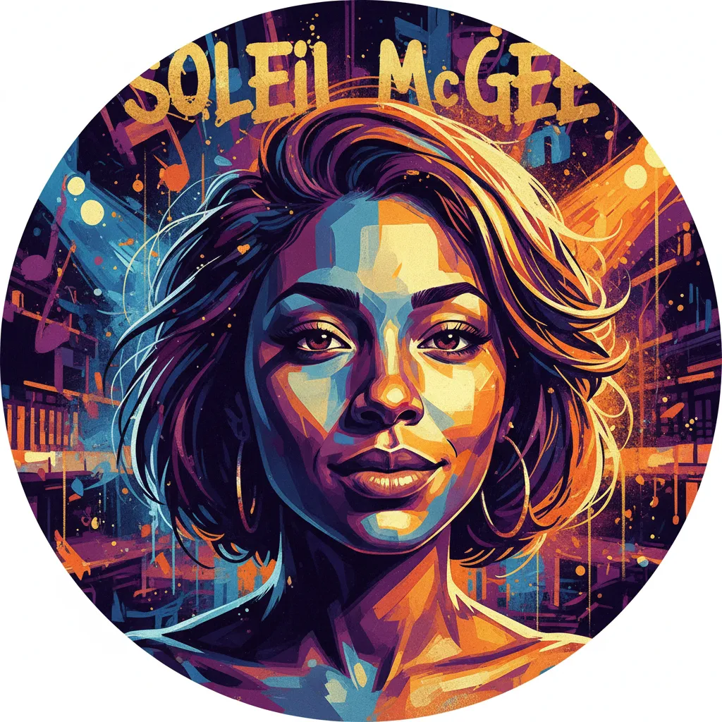 Artistic portrait of Soleil McGhee