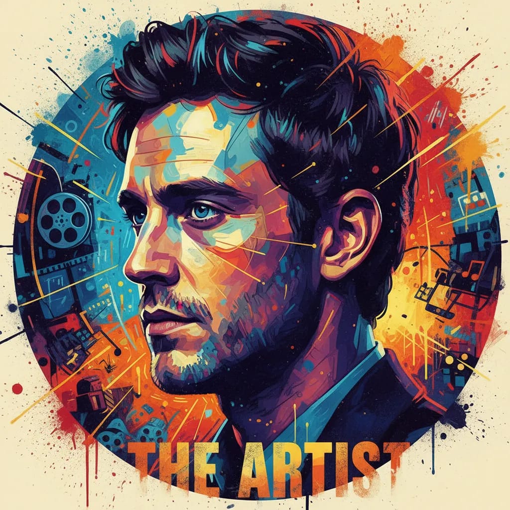 Artistic portrait of Hugh Dancy