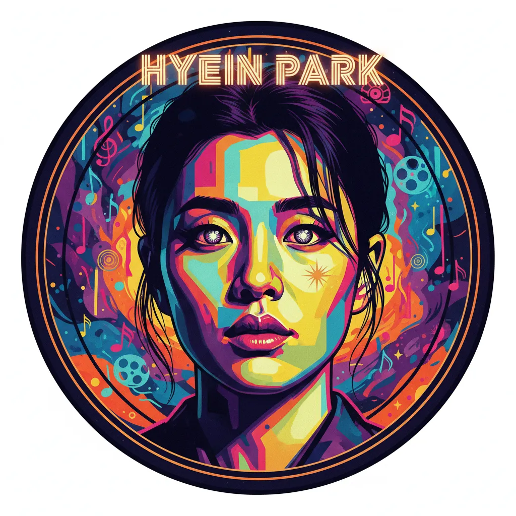 Artistic portrait of Hyein Park