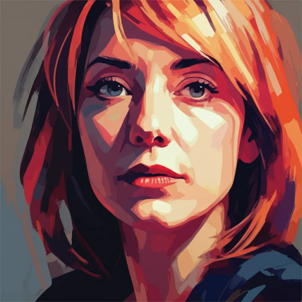 Artistic portrait of Christina Jastrzembska