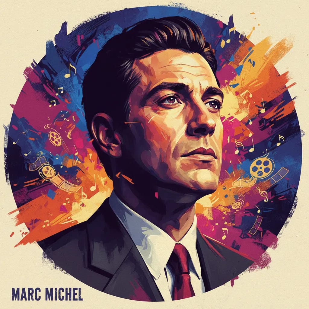 Artistic portrait of Marc Michel