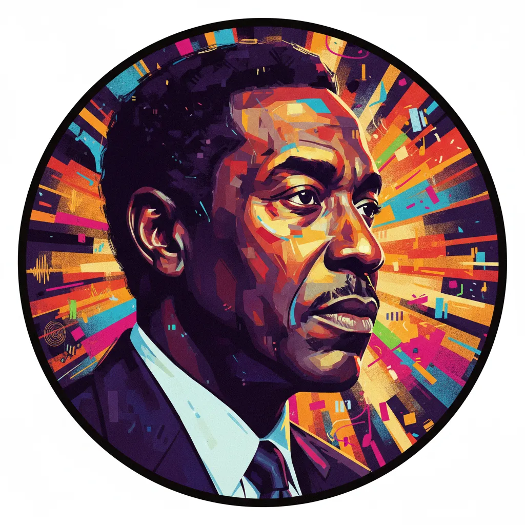 Artistic portrait of Louis Gossett Jr.