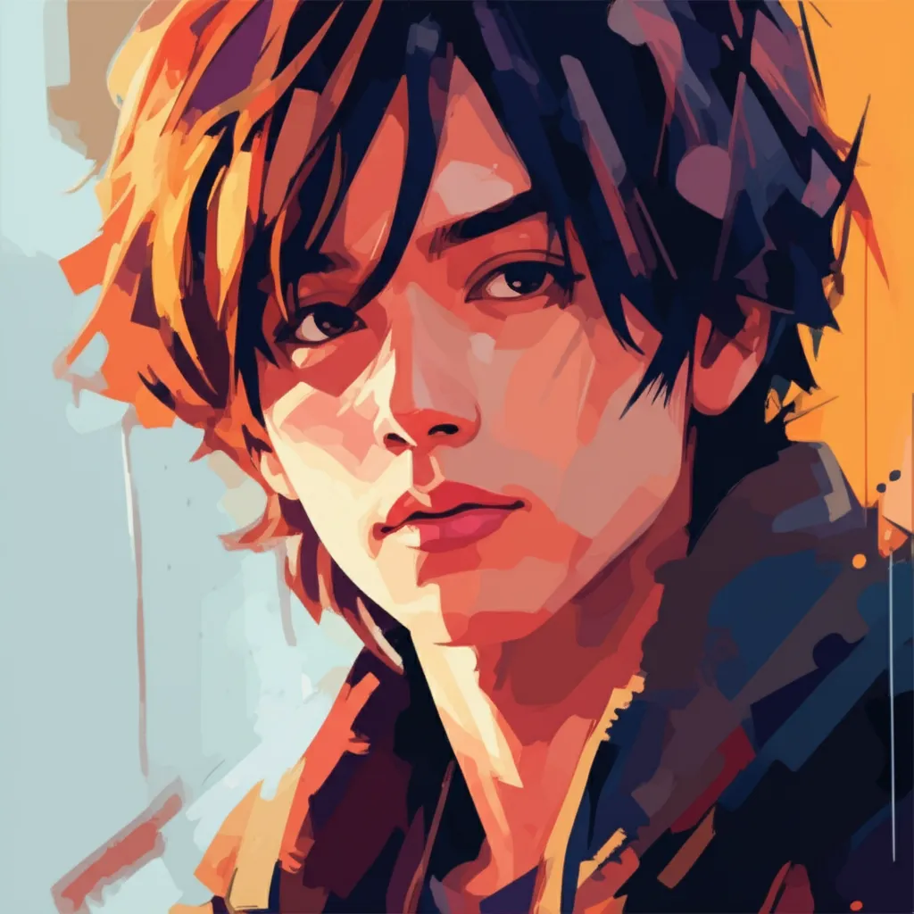 Artistic portrait of Yôji Matsuda