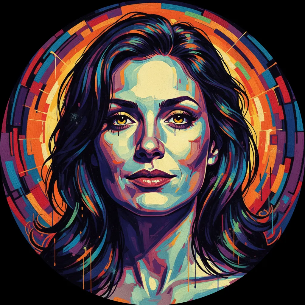 Artistic portrait of Kathryn Walker
