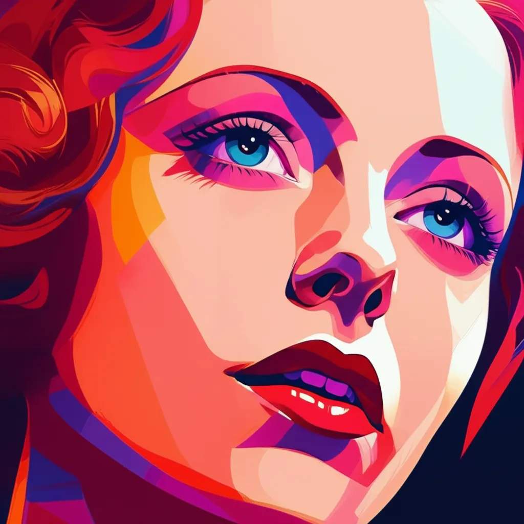 Artistic portrait of Ann Dvorak