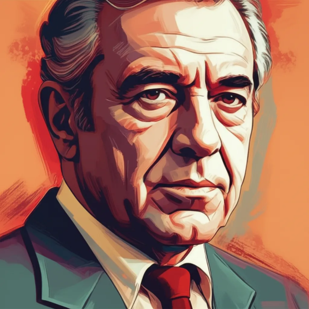 Artistic portrait of Darren McGavin