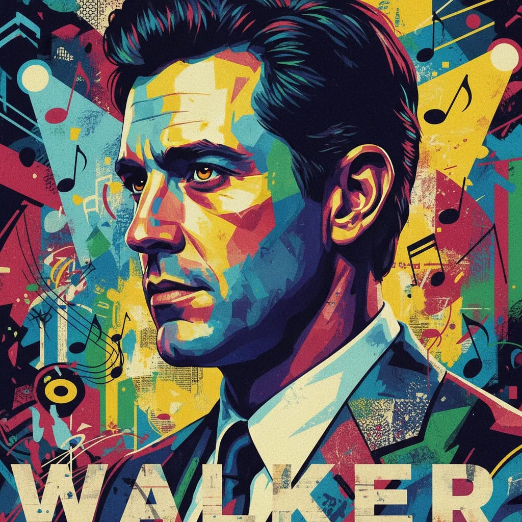 Artistic portrait of Benjamin Walker