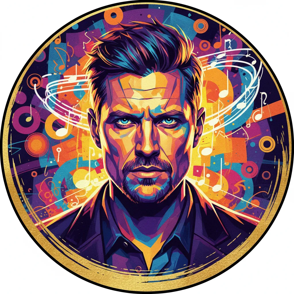 Artistic portrait of Thomas Gullestad