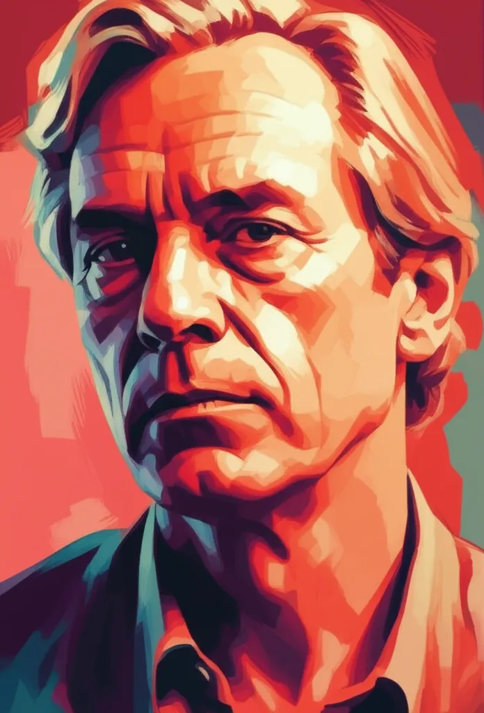 Artistic portrait of Marc de Jonge