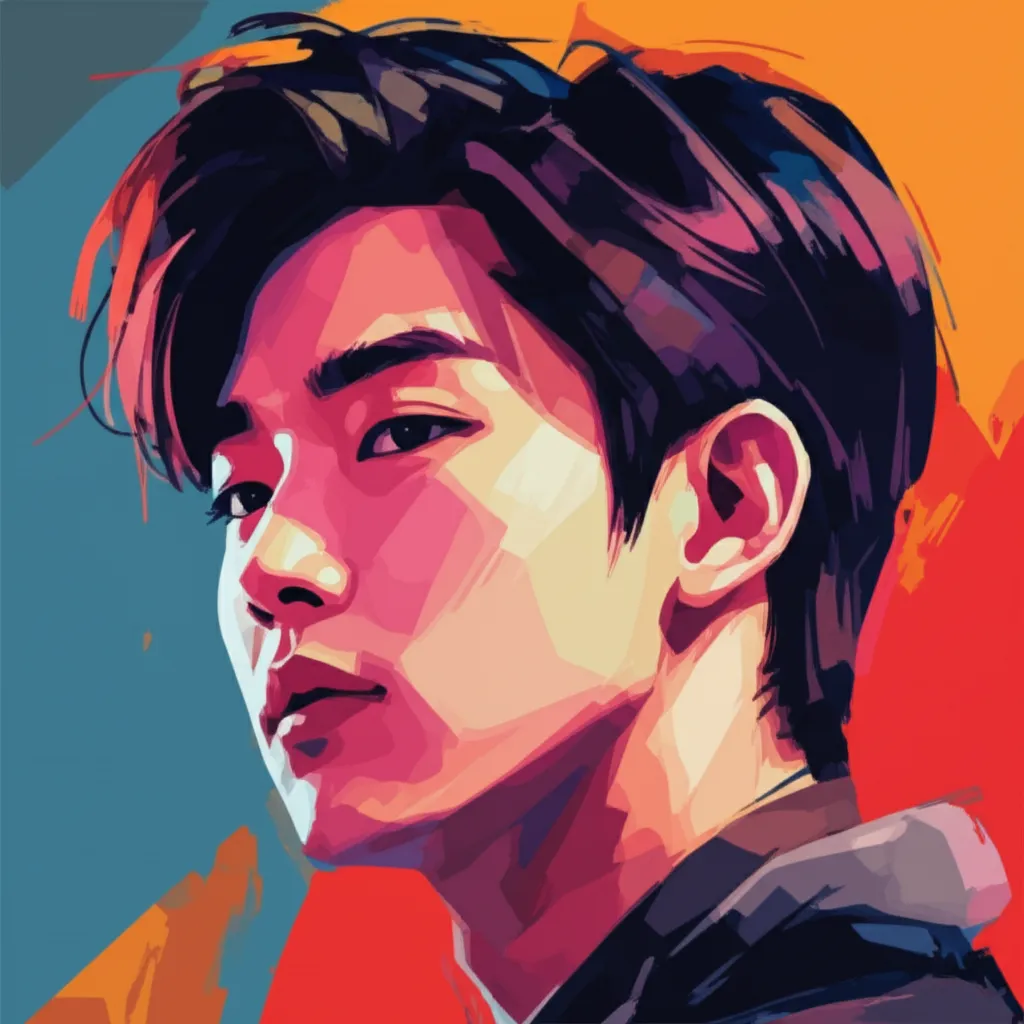 Artistic portrait of Seung-Yun Lee