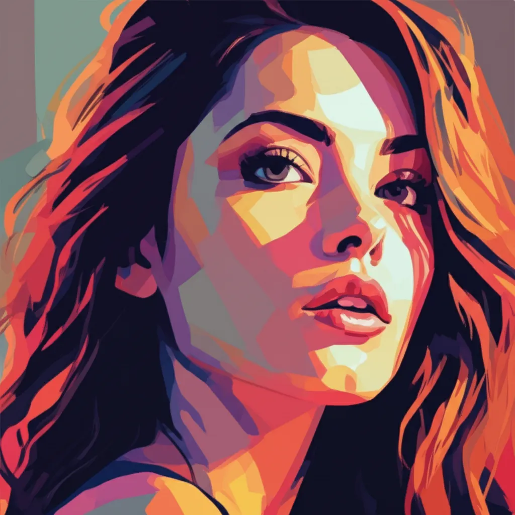 Artistic portrait of Paula Garcés