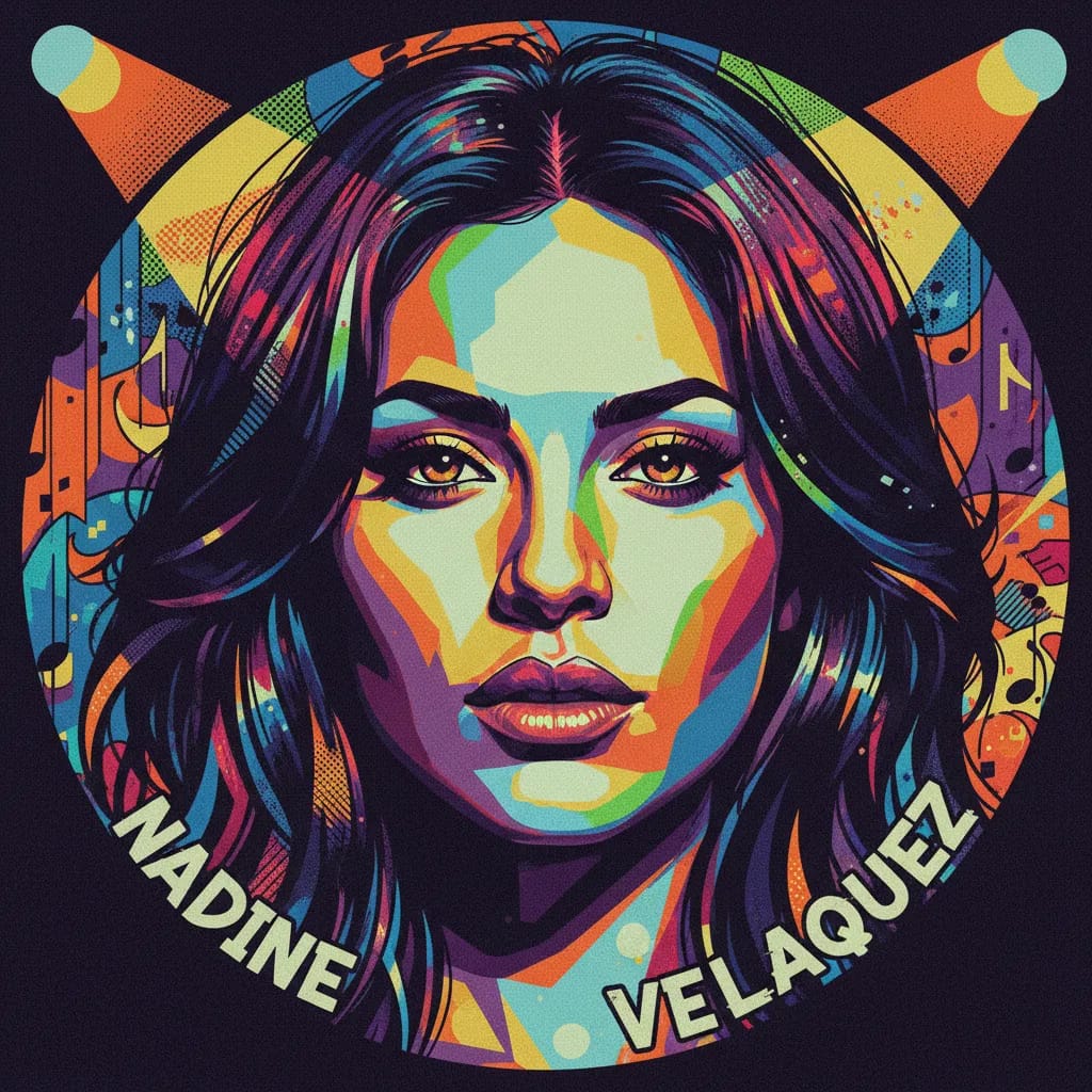 Artistic portrait of Nadine Velazquez