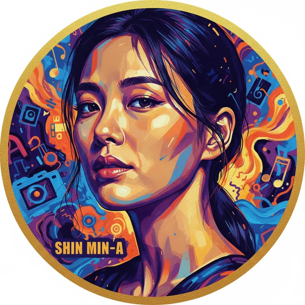 Portrait of Shin Min-a