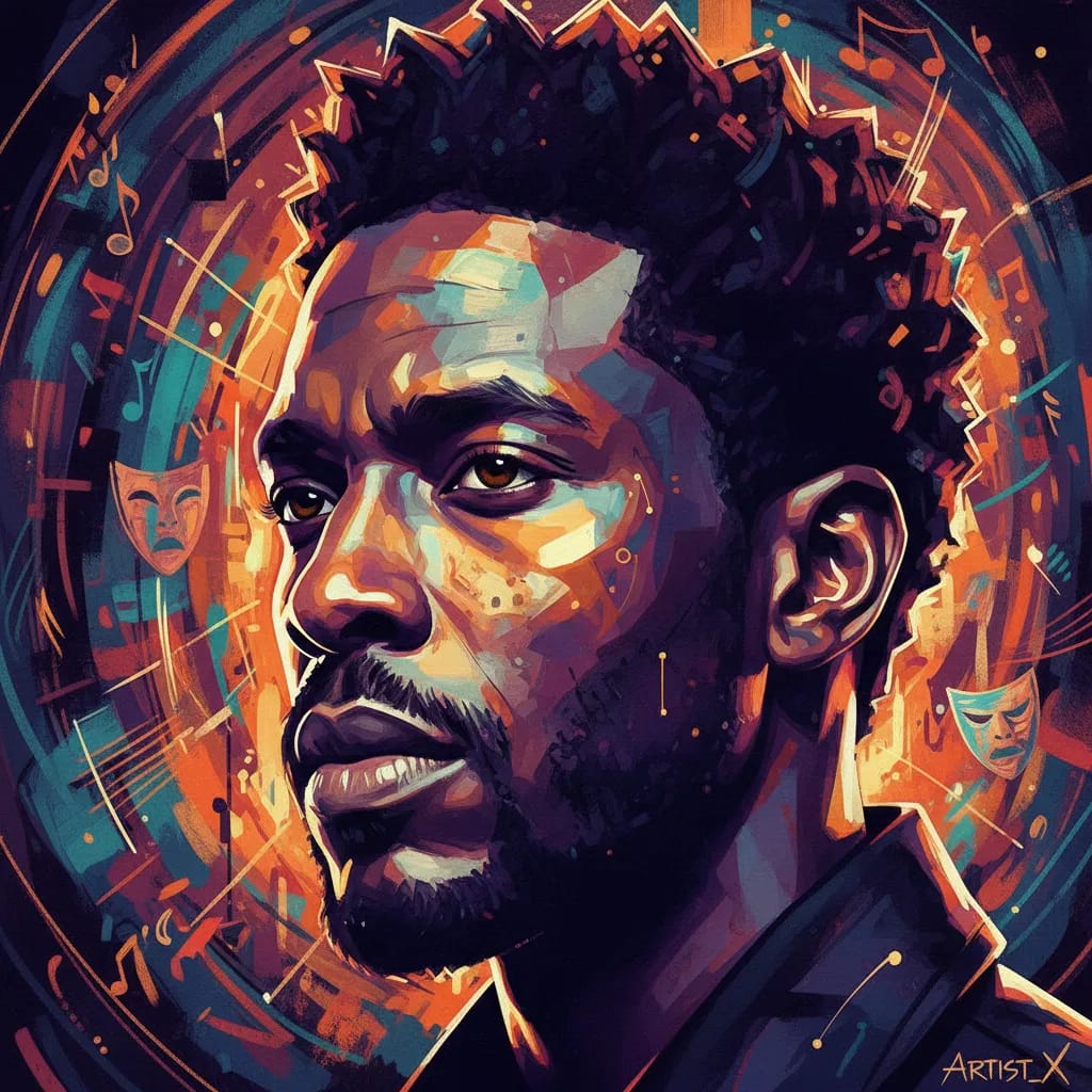 Portrait of Edi Gathegi
