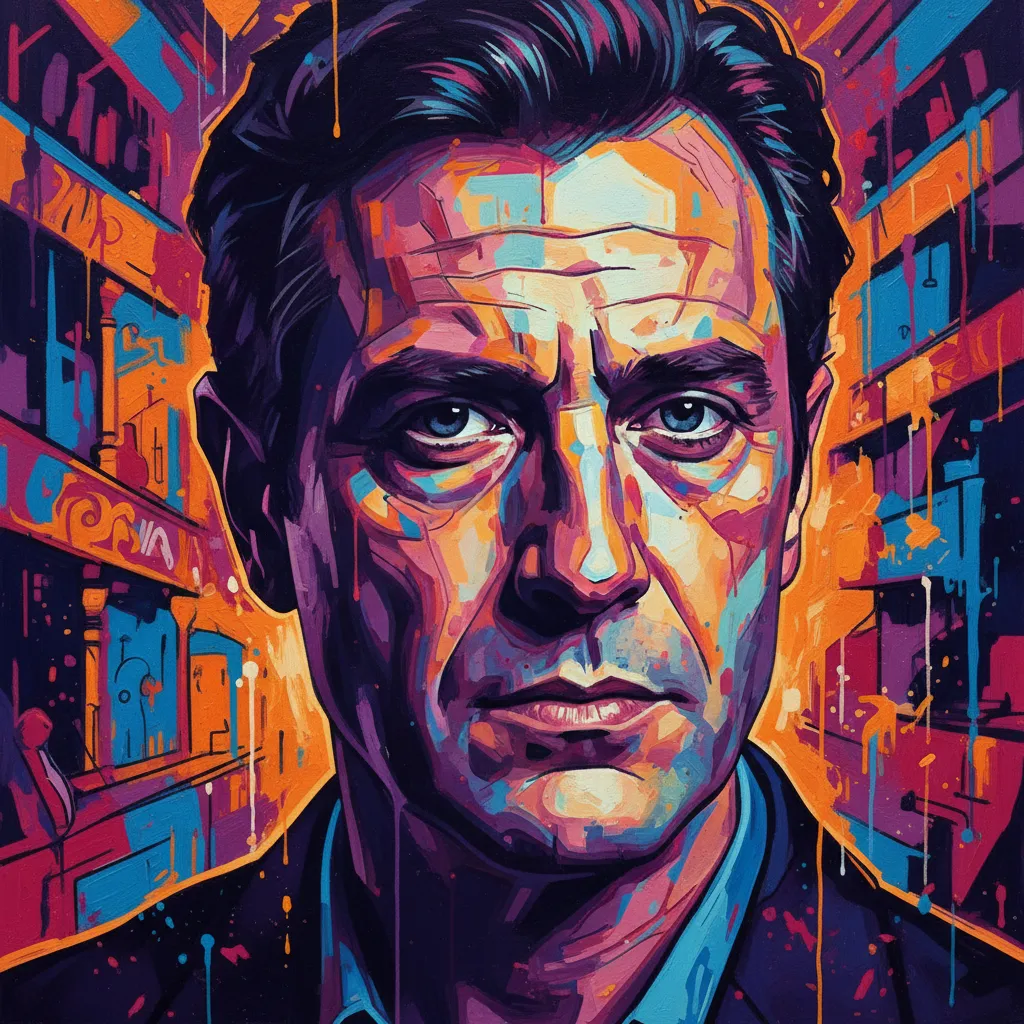 Artistic portrait of Francesc Albiol