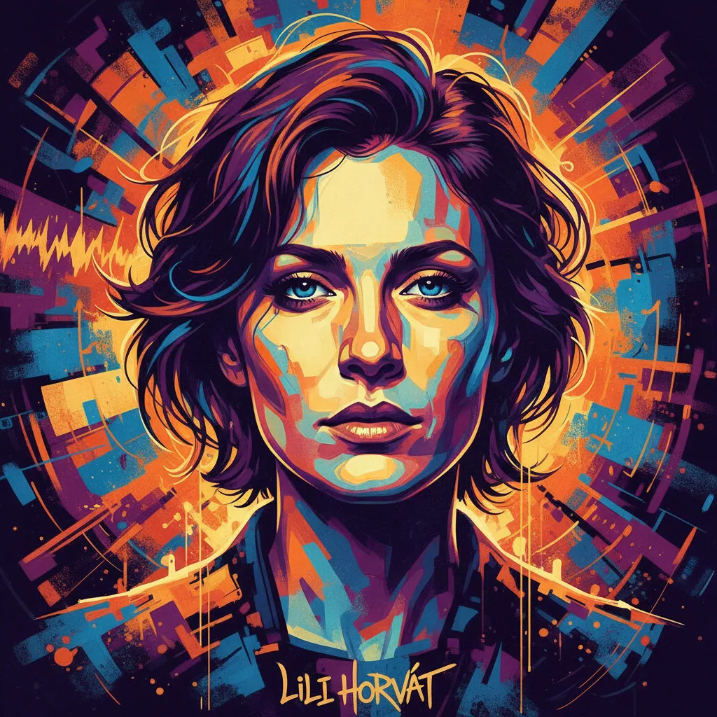 Artistic portrait of Lili Horvát