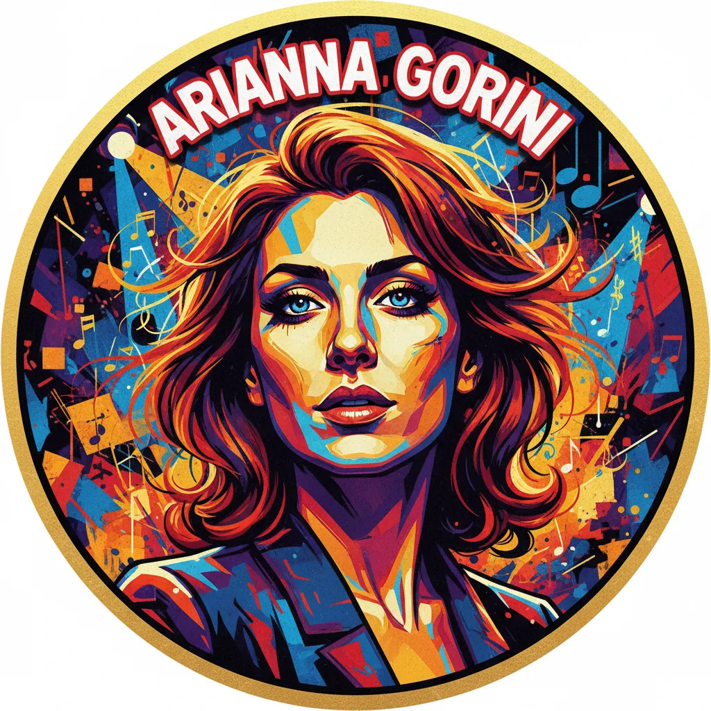 Artistic portrait of Arianna Gorini