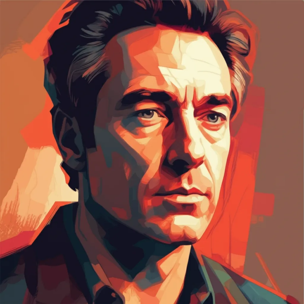 Artistic portrait of Kenneth Harp