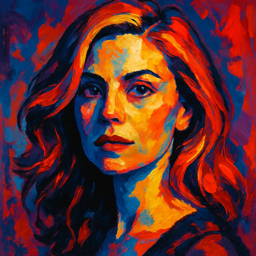 Artistic portrait of Cara Buono