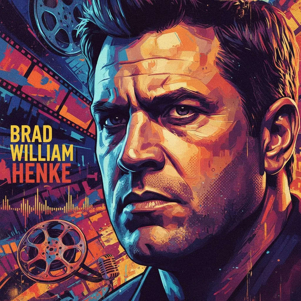 Artistic portrait of Brad William Henke