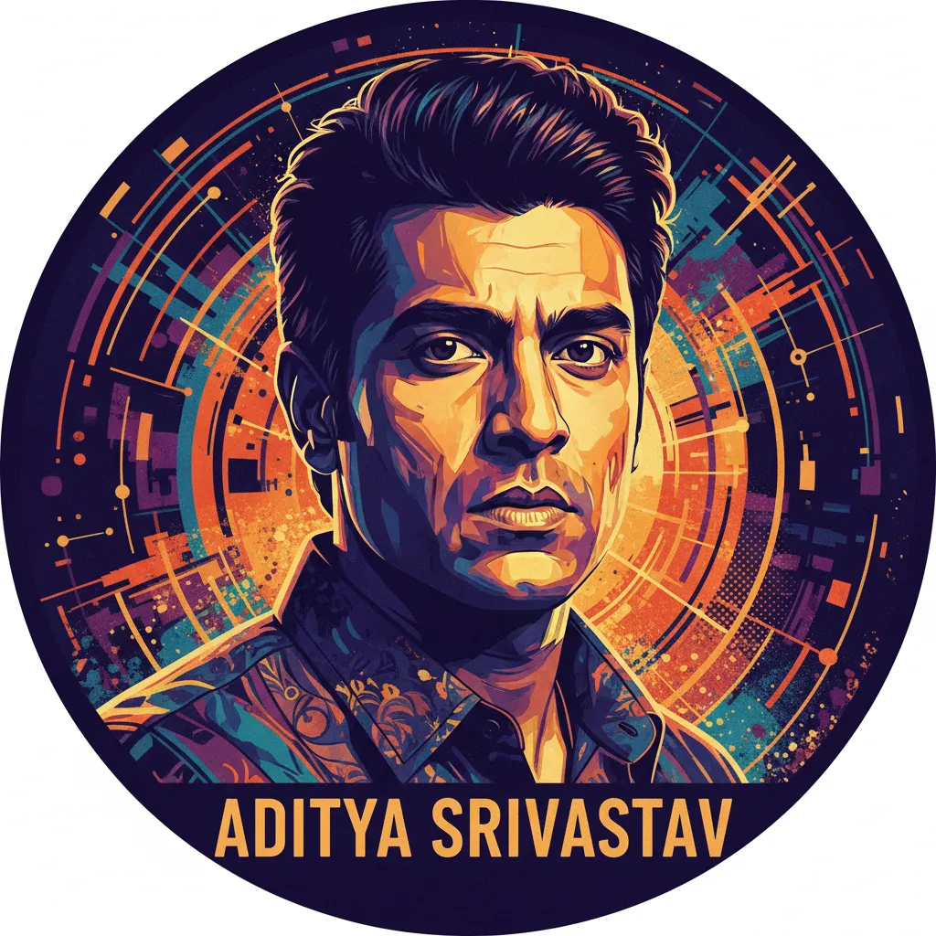 Artistic portrait of Aditya Srivastav