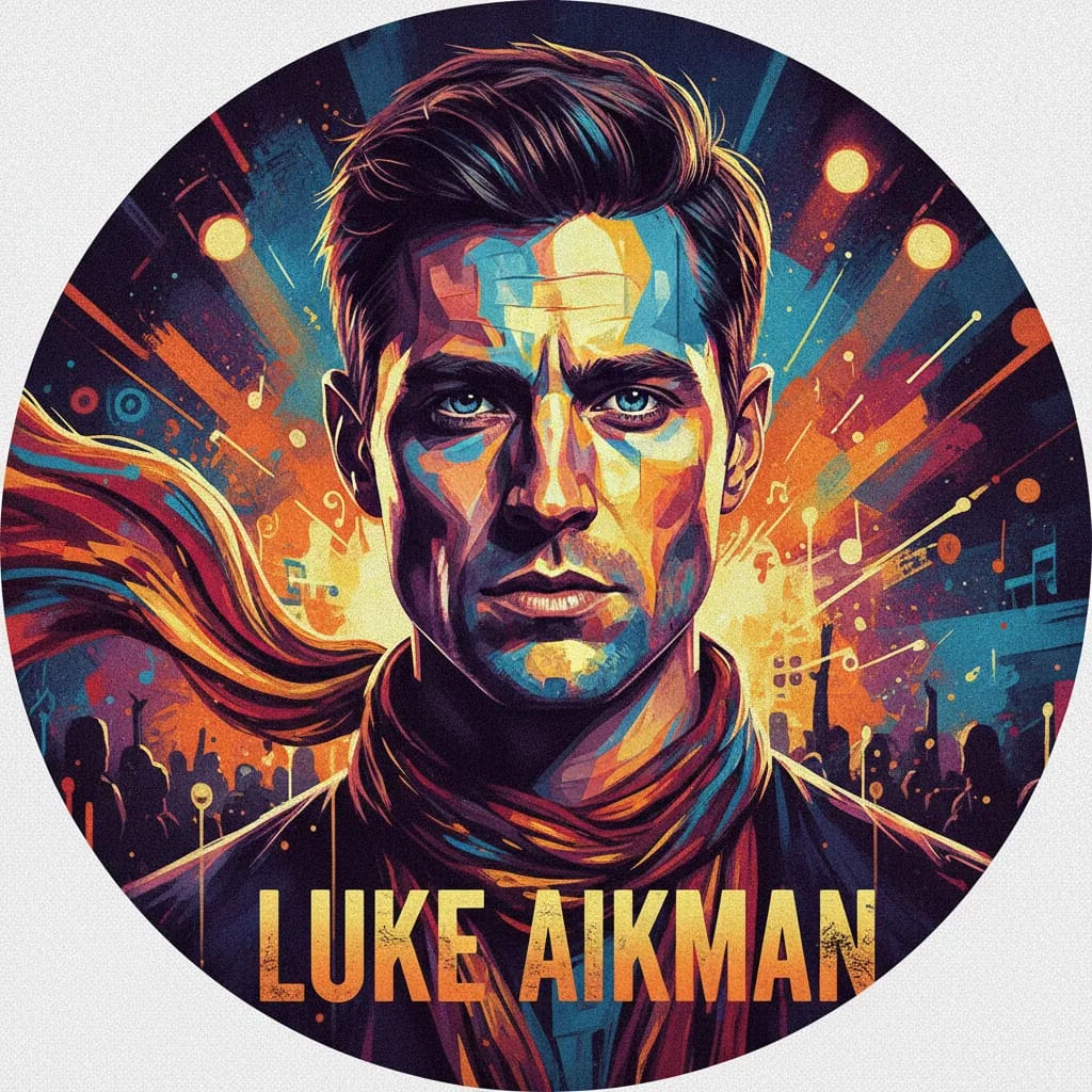 Artistic portrait of Luke Aikman