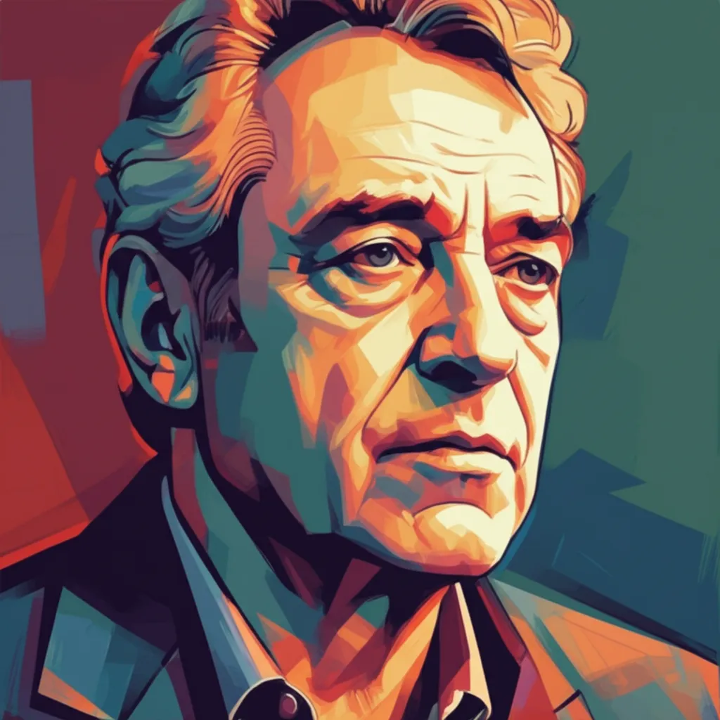 Artistic portrait of Gilbert Melki