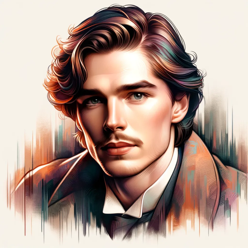 Artistic portrait of Laurence Olivier