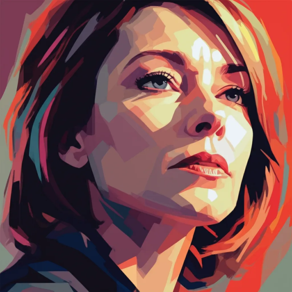 Artistic portrait of Mary McDonnell