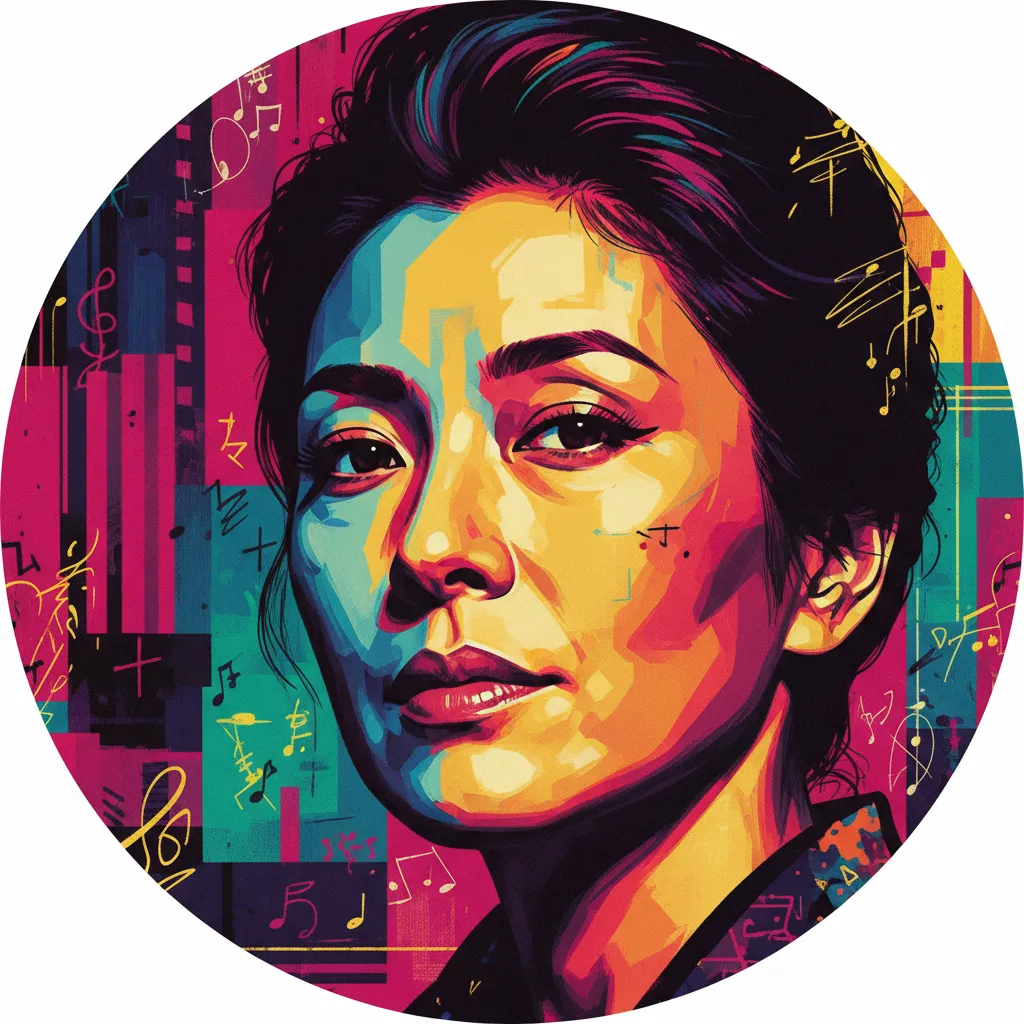 Artistic portrait of Masako Araki