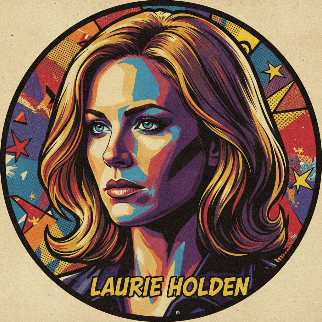 Artistic portrait of Laurie Holden