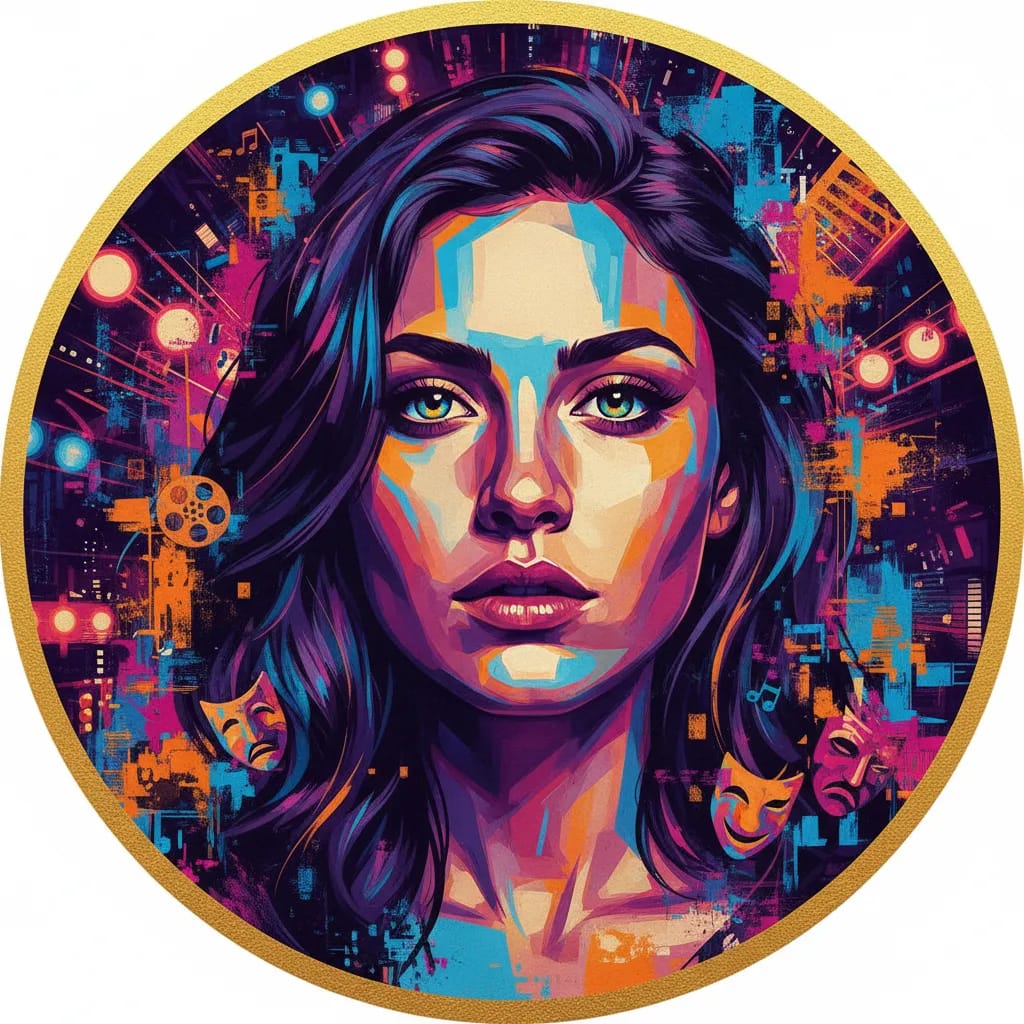 Artistic portrait of Emily Bader