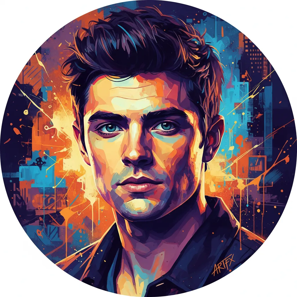 Artistic portrait of Dylan O'Brien