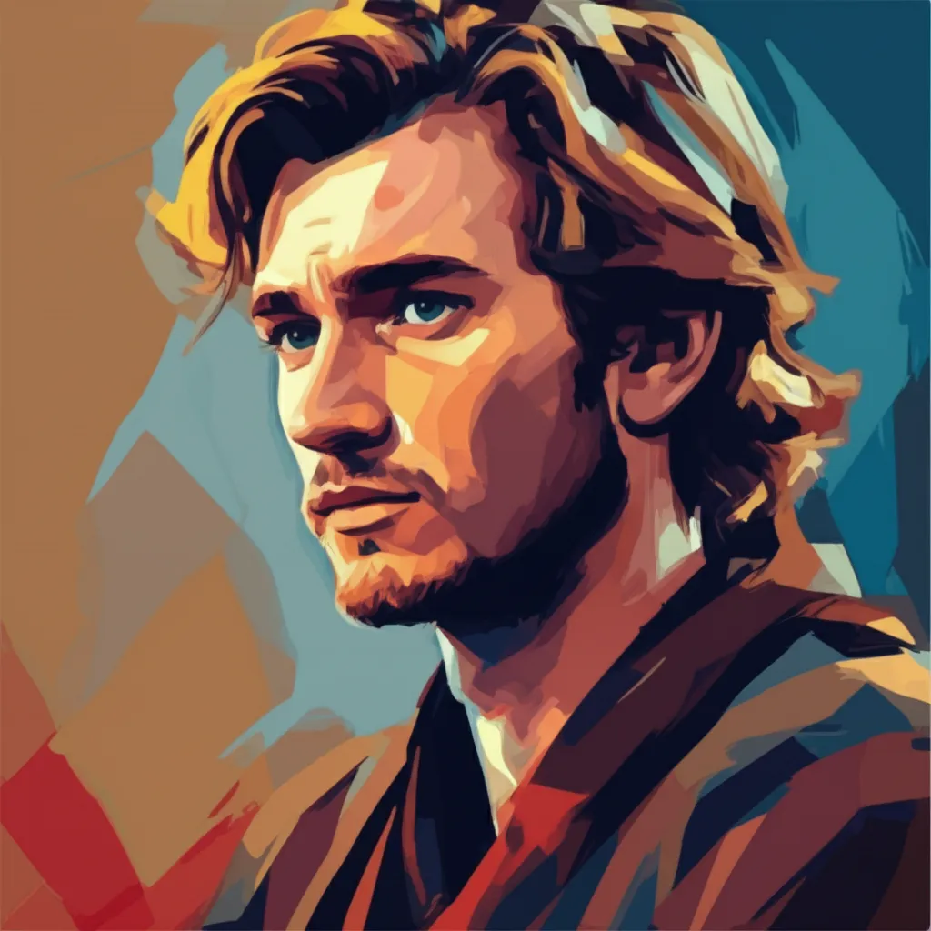 Artistic portrait of Hayden Christensen