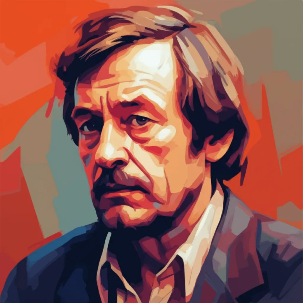 Artistic portrait of Lembit Ulfsak