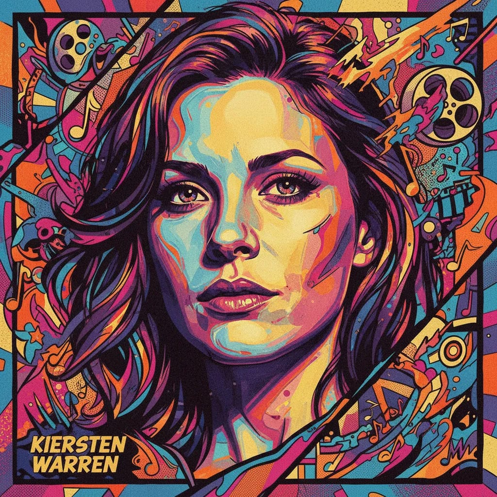 Artistic portrait of Kiersten Warren