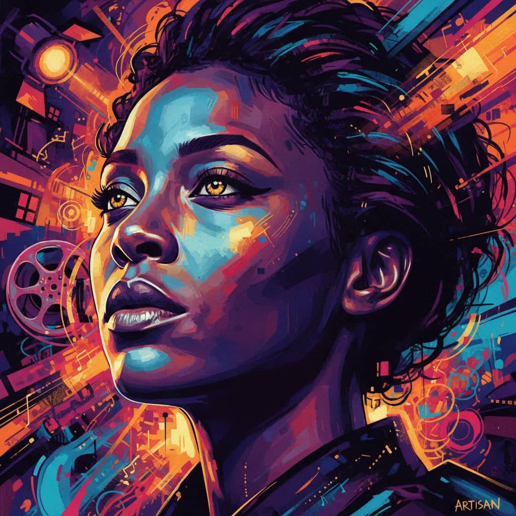 Portrait of Lashana Lynch