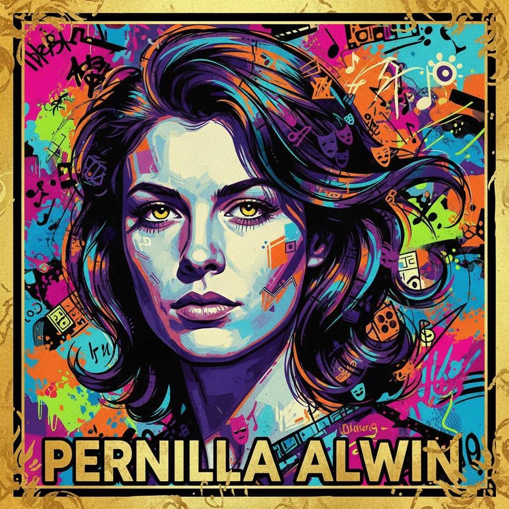 Artistic portrait of Pernilla Allwin